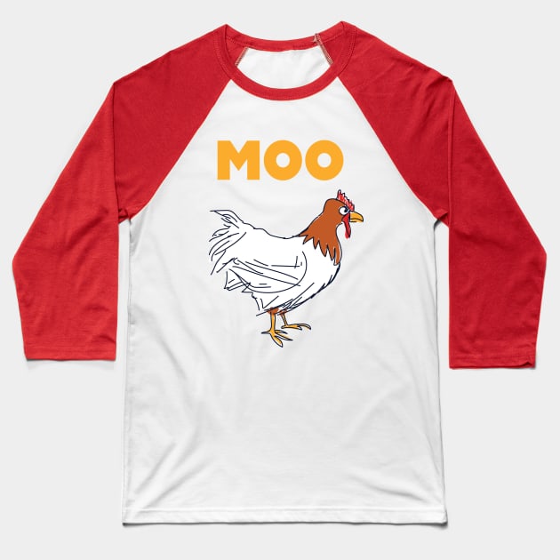 MOO Baseball T-Shirt by MAS Design Co